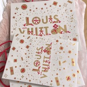 Louis Vuitton gift bags